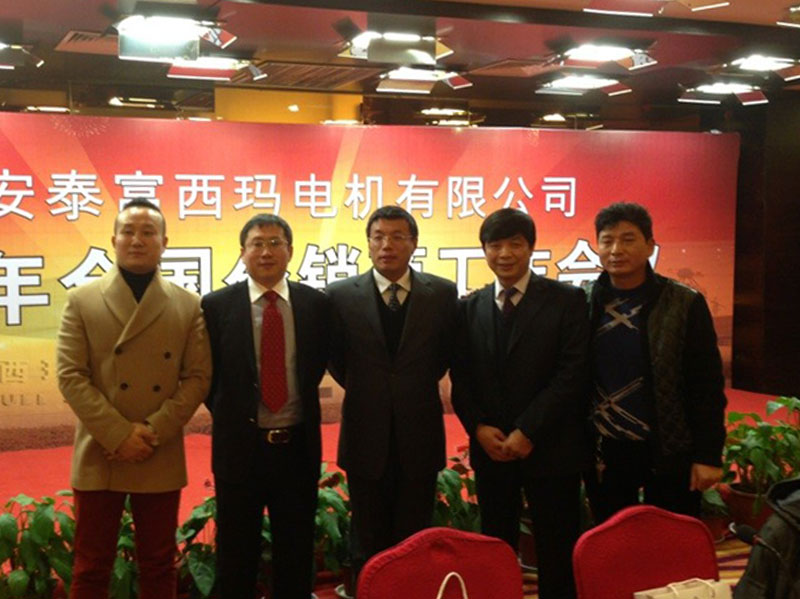 公司召开2012年度如意彩JR电机电机销售工作表彰大会